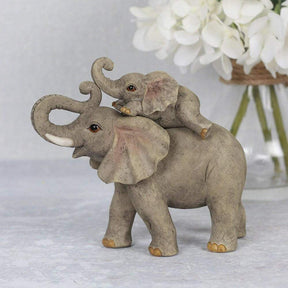 The Fashion Gift Shop: Mother and Baby Elephant Adventure Ornament Gifts for New Mothers by Jones Home & Gifts, Ornaments