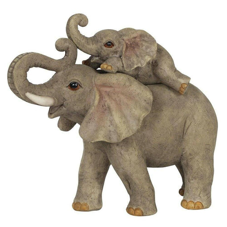 The Fashion Gift Shop: Mother and Baby Elephant Adventure Ornament Gifts for New Mothers by Jones Home & Gifts, Ornaments