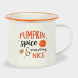 The Fashion Gift Shop: Halloween Enamel Mugs - Witches - Pumpkins - Ghost and Ghouls, Hot Cocoa Mug by Jones Home & Gifts, Mugs and Cups