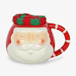 The Fashion Gift Shop: Festive Santa Mug & Cosy Sock Gift Set by Jones Home & Gifts, Mugs and Cups