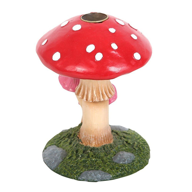 Mushroom Backflow Incense Burner, Dark Forest - Backflow Burner by Spirit of equinox