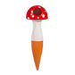 Mushroom Shaped Terracotta Watering Spike Red - Watering Spike by Sass & Belle