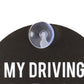 My Driving Scares Me Too Car Window Sign - Window Sign by Spirit of equinox