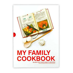 The Fashion Gift Shop: My Family Cook Book Journal With Cooking Guides And Tips by Luckies, My Family Cook Book Journal