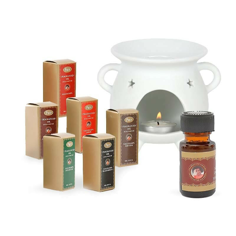 The Fashion Gift Shop: Nagchampa Fragrance Oil 10ml Bottle by Pure, Aroma oil