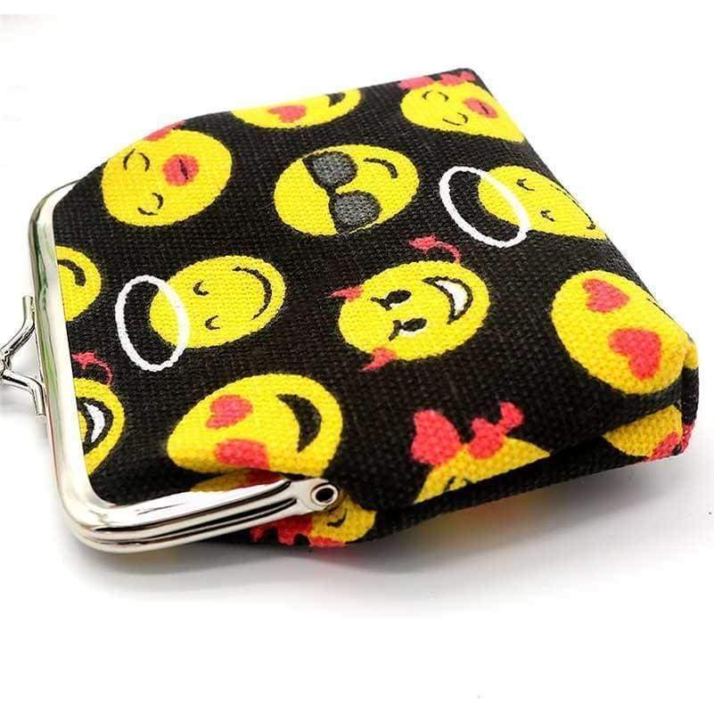 New Emoji Large Coin Purse Girls Boys Wallet Kids Cartoon Movie Money Pouch Gift - Large Coin Purse by Fashion Accessories