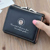 New Ladies Girls Black PU Leather Wallet Purse Cards Coins Money - Style 1