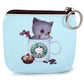 New Ladies Girls Cute Cat Kitten Purse Novelty Coin Pouch Small PU Wallet - Coin Purses by Fashion Accessories
