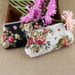 Ladies Vintage Style Long Floral Coin Purse - Large Coin Purse by Fashion Accessories
