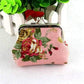 Ladies Vintage Style Long Floral Coin Purse - Large Coin Purse by Fashion Accessories