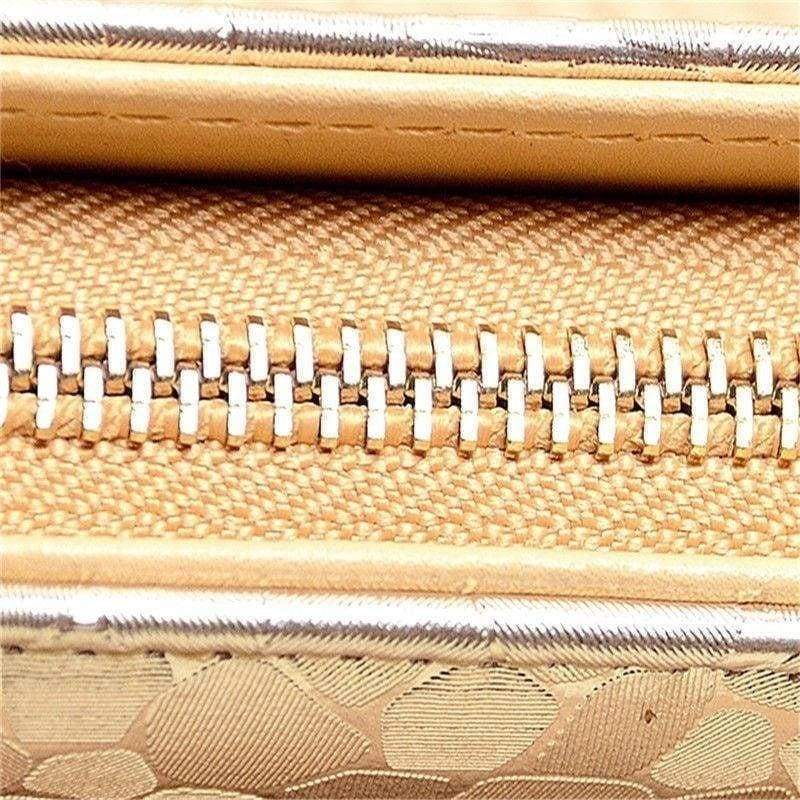 New Long Purse Metallic Fashion Clutch Wallet Handbag Case Holder Shiny Gift - Purses and Wallets by Fashion Accessories