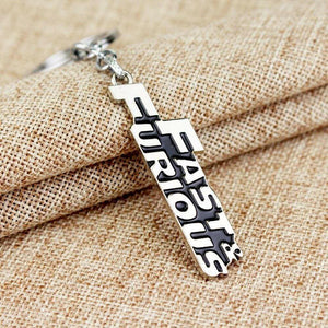 The Fashion Gift Shop: Fast & Furious Keyring Logo Key Chain by Fashion Accessories, Bag Charms & Keyrings
