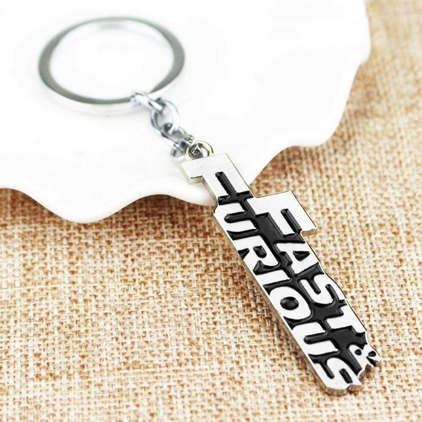 The Fashion Gift Shop: Fast & Furious Keyring Logo Key Chain by Fashion Accessories, Bag Charms & Keyrings