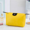 New Travel Make up Cosmetic Holiday Wash Bags Waterproof Easy Fold Away Case - Yellow