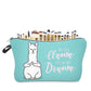 New Yoga Llama Cosmetic Makeup Travel Bag Stylish Pencil Case - Cosmetic Bags by Fashion Accessories