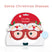 Novelty Christmas Glasses Santa Snowman Festive Fancy Dress by Fashion Accessories