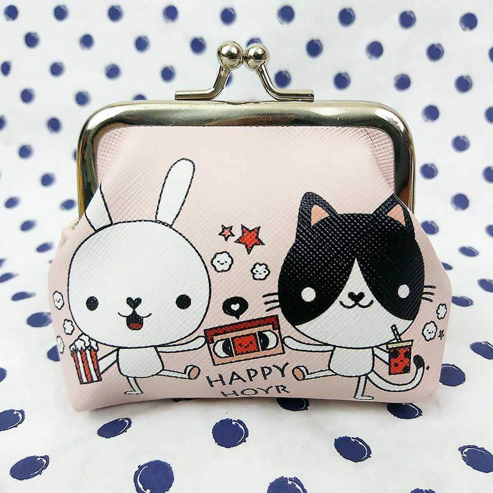 Novelty Small Coin Purse Change Wallet Rabbit Cowboys Kids Gift - Coin Purses by Fashion Accessories