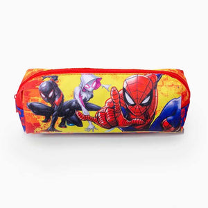 Official Spiderman Team-up Rectangular Barrel Pencil Case - Pen & Pencil Cases by Marvel Spider-Man
