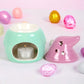 Pastel-colored Bunny Gonk, Easter Oil Burner, Wax Warmer - Oil Burner & Wax Melters by Jones Home & Gifts