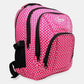 Pink Polka Dot Large Backpack School Bag High Quality - The Fashion Gift Shop by Chervi