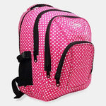 Pink Polka Dot Large Backpack School Bag High Quality - Backpacks & School Bags by Chervi