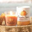 The Fashion Gift Shop: Pumpkin Spice Autumn Candle with Glass Jar and Matching Box by Jones Home & Gifts, Candles