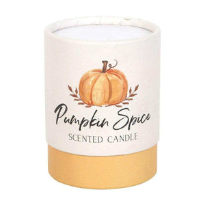 The Fashion Gift Shop: Pumpkin Spice Autumn Candle with Glass Jar and Matching Box by Jones Home & Gifts, Candles