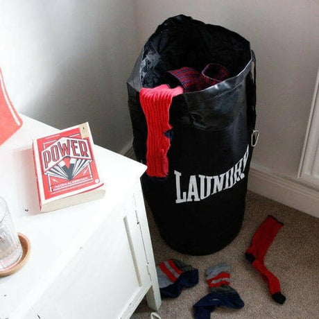 The Fashion Gift Shop: Punch Bag Laundry Bag for Fun and Functional Laundry Use by Luckies, Laundry Wash Bags