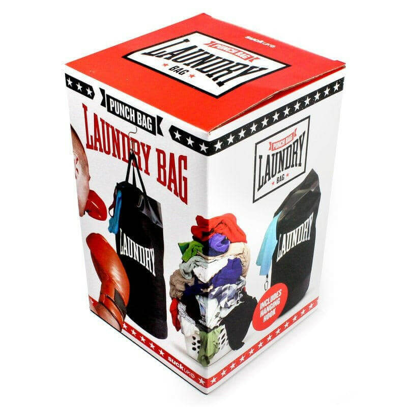 The Fashion Gift Shop: Punch Bag Laundry Bag for Fun and Functional Laundry Use by Luckies, Laundry Wash Bags