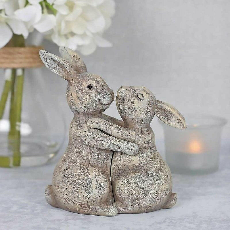 The Fashion Gift Shop: You Make My Heart Thump Bunny Rabbit Ornaments by Jones Home & Gifts, Ornaments