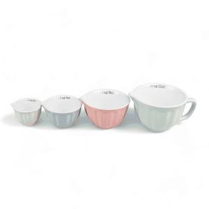 Retro Pastel Measuring Cups - Set of 4, Baking, Cooking Jugs - Measuring Cups & Spoons by Sass & Belle