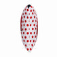 Retro Pop Art Red Lips Polka Dot Brush Cosmetic Bags - Cosmetic Bags by Fashion Accessories