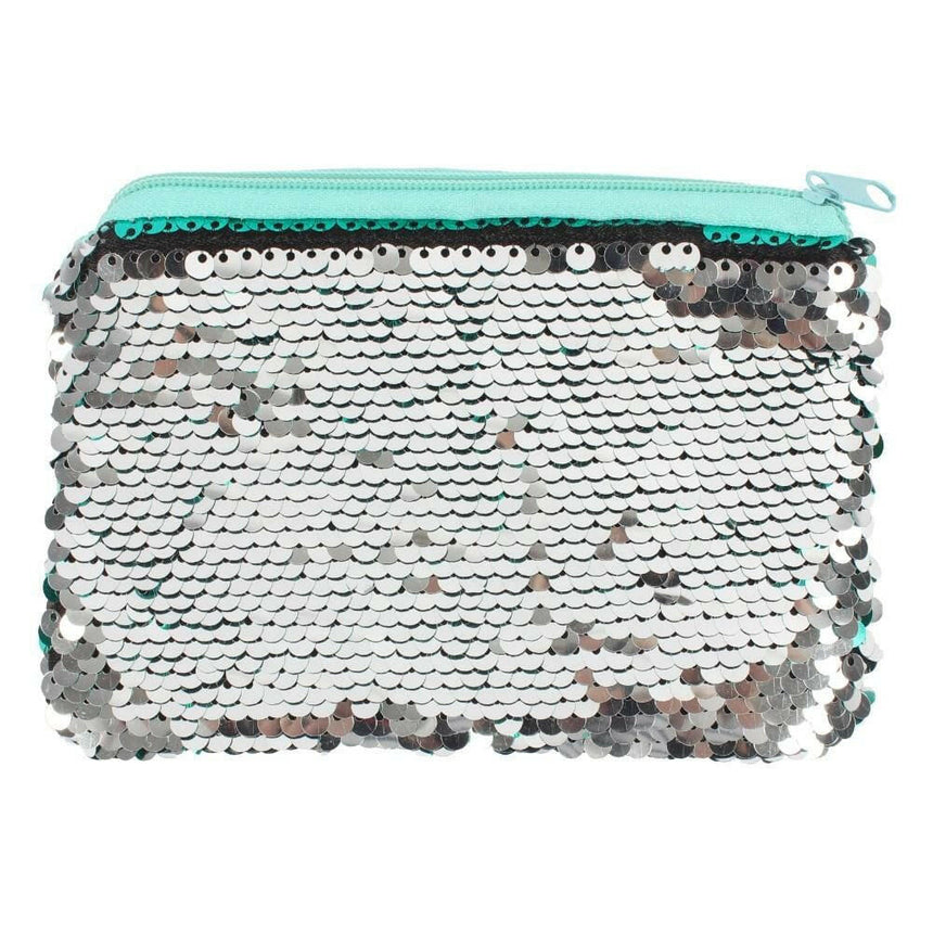 The Fashion Gift Shop: Reversible Sequins Mermaid Coin Purse with a Zip Closure by Jones Home & Gifts, Coin Purses
