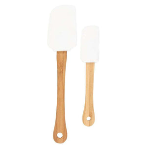Santa and Santa's Little Helper, Head Elf and Little Elf Christmas Spatula Set - The Fashion Gift Shop Spatulas