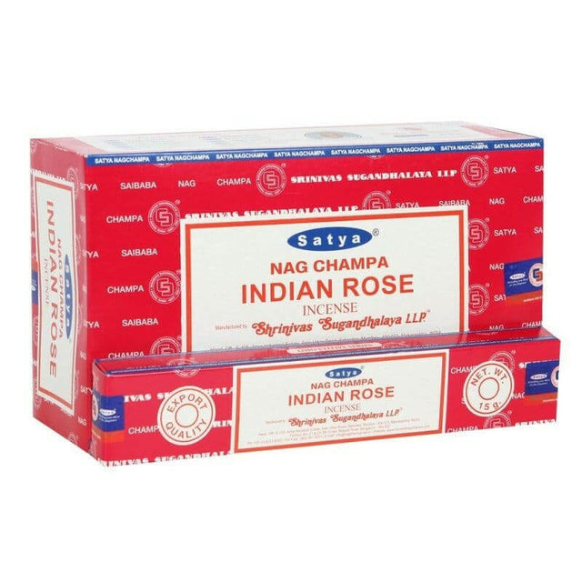 The Fashion Gift Shop: Indian Rose Incense Sticks by Satya by Satya, Incense Sticks