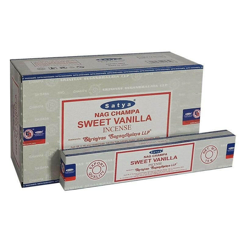 Satya Sweet Vanilla Incense Sticks by Satya
