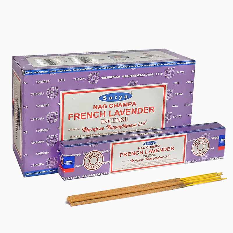 Satya vegan-friendly Handmade French Lavender Incense Sticks - Incense Sticks by Satya