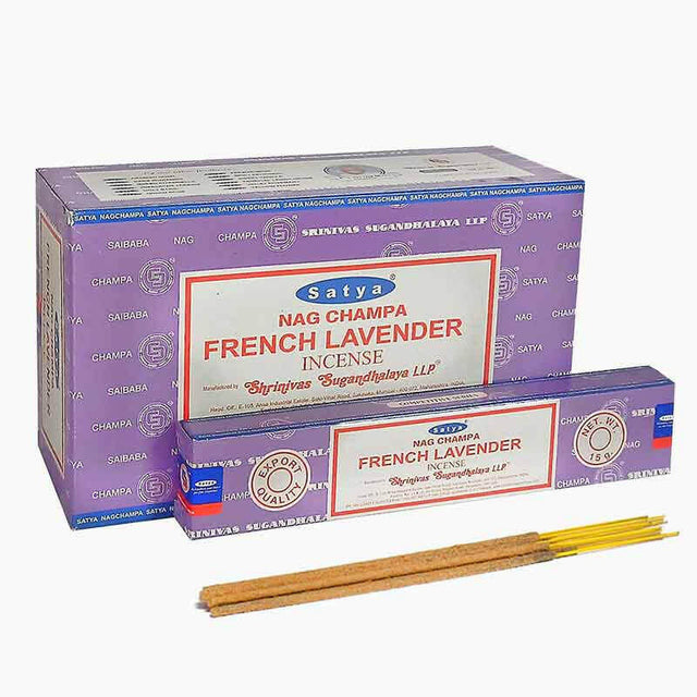 The Fashion Gift Shop: Satya vegan - friendly Handmade French Lavender Incense Sticks by Satya, Incense Sticks