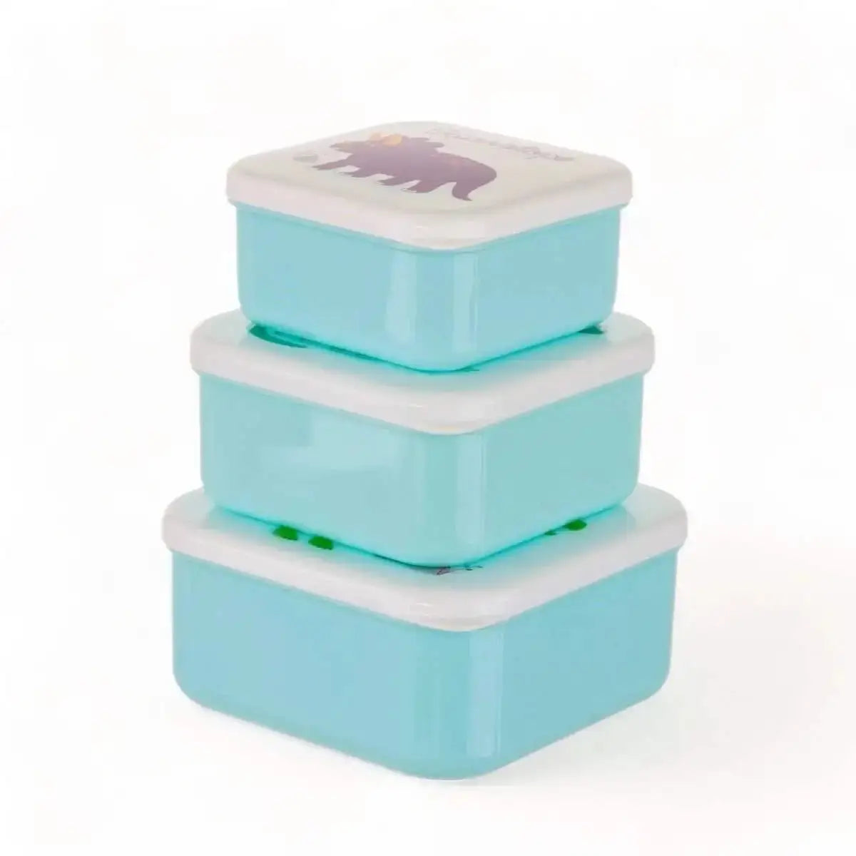 Set of 3 Roarsome Dinosaurs Lunch Boxes by Sass and Belle