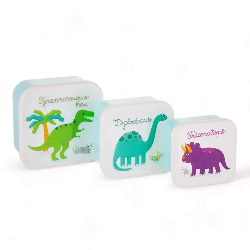 The Fashion Gift Shop: Set of 3 Roarsome Dinosaurs Lunch Boxes by Sass and Belle, Lunch Boxes