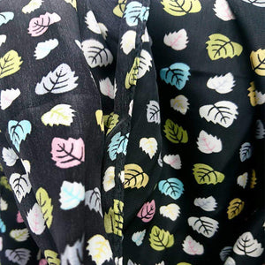 Silky Ladies Scarf Leaf Print Fashion Scarves Accessory Neck wear - Scarves & Shawls by Fashion Scarves