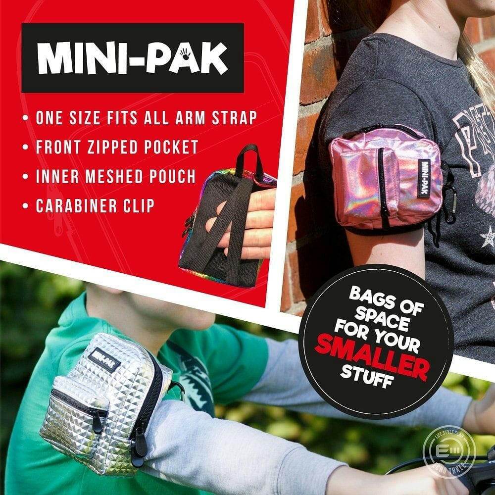 Pink silver mini backpack sale