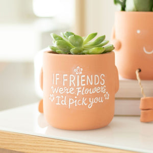 Sitting Plant Pot Friends - Blooming Great Mum - If Friends Were Flowers - Pots and Planters by Jones Home & Gifts