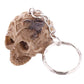 Skull Keyring Halloween Resin Fun Gothic Keychain Gift - Bag Charms & Keyrings by Fashion Accessories