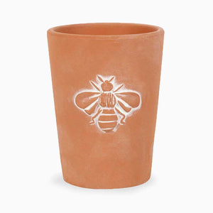 Small Terracotta Single Bee Motif Plant Pot - Pots & Planters by Jones Home & Gifts