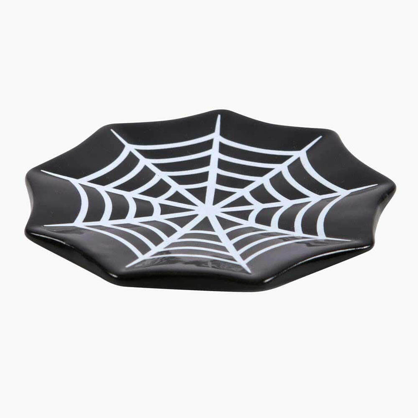 The Fashion Gift Shop: Spiderweb Trinket Jewellery Dish for Organizing Essentials by Spirit of equinox, Jewellery Dish