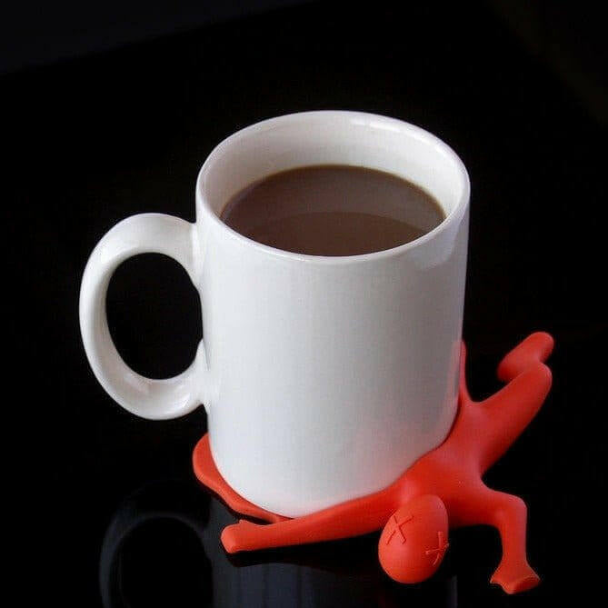 Splat Stan Silicon Drink Coaster for Fun Table Protection by Luckies