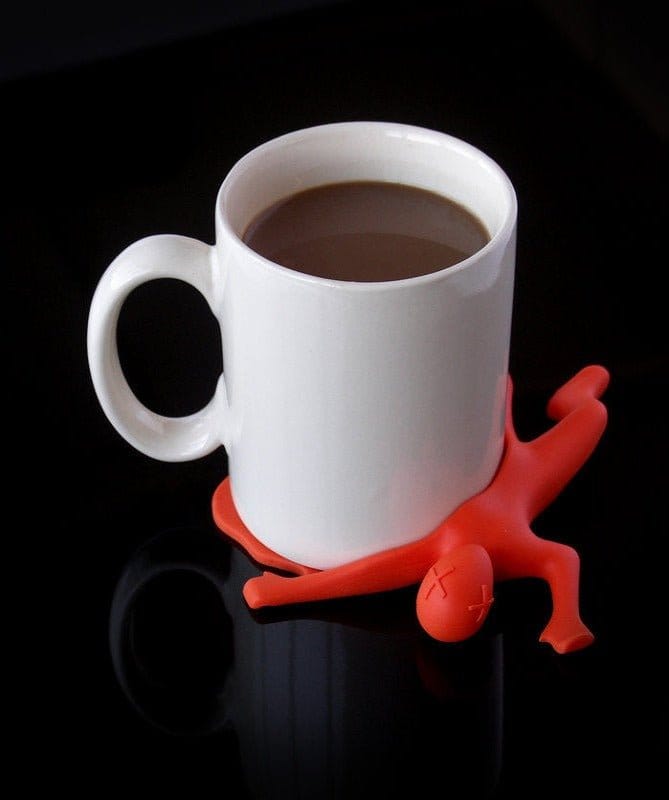 Splat Stan Silicon Drink Coaster - Tea Coasters by Suck UK