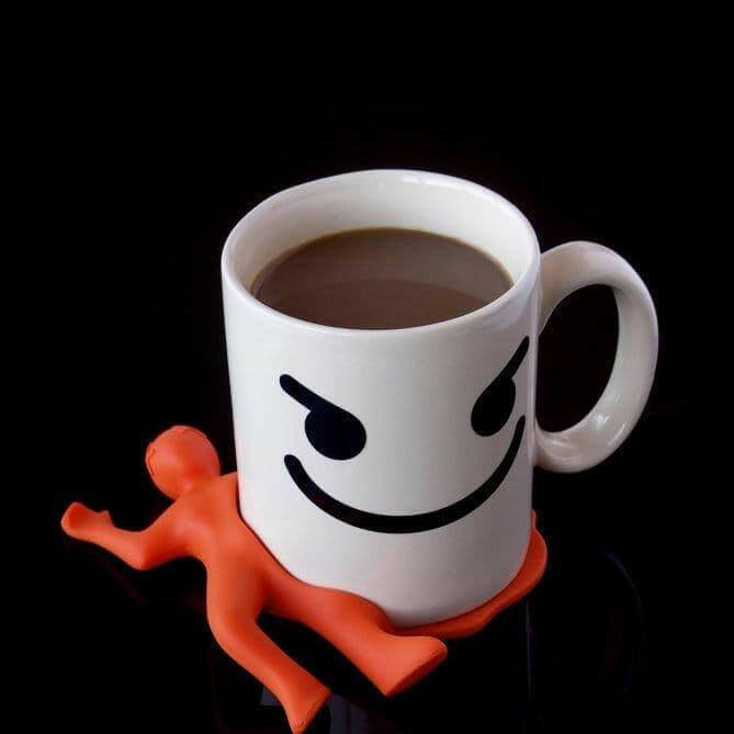 Splat Stan Silicon Drink Coaster for Fun Table Protection by Luckies