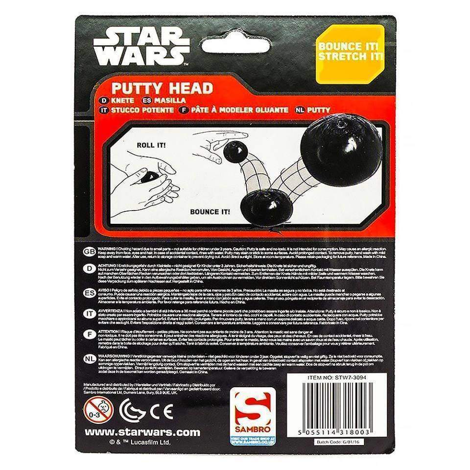 Star Wars Putty Head Bouncing Reshaping Storm Trooper Fun Childs Gifts - Toys by Fashion Accessories